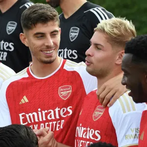 Arsenal FC 2023-24: Unity and Determination - The First Team's Reveal Arsenal FC 2023-24: Unity and Determination - The First Team's Reveal