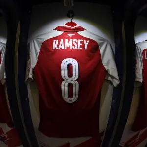 Arsenal FC: Aaron Ramsey's Hanging Jersey - Arsenal vs. Chelsea Pre-Season 2017-18, Beijing