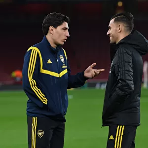 Arsenal FC: Bellerin and Ceballos Unite Ahead of Arsenal vs Vitoria Guimaraes - UEFA Europa League 2019-20