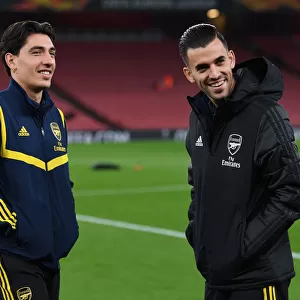 Arsenal FC: Bellerin and Ceballos Unite Before Arsenal vs Vitoria Guimaraes - UEFA Europa League 2019-20