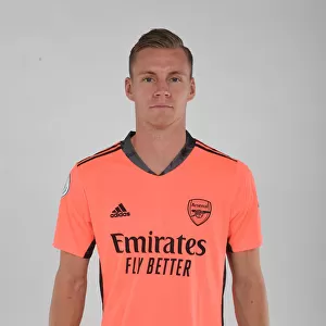 Arsenal FC: Bernd Leno at 2020-21 First Team Photocall