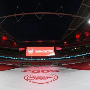 Arsenal FC Celebrates FA Cup Semi-Final Victory Over Manchester City