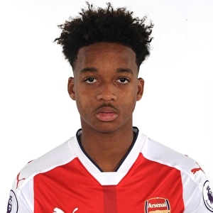 Arsenal FC: Chris Willock at 2016-17 First Team Photocall