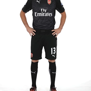 Arsenal FC: David Ospina at 2014-15 Photocall, Emirates Stadium