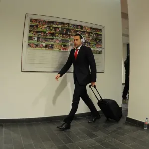 Arsenal FC: David Ospina Heads to the Changing Room Before Arsenal v Hull City FA Cup Match, 2015