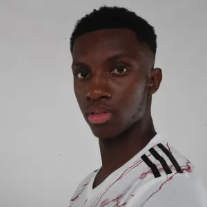 Arsenal FC: Eddie Nketiah at 2020-21 First Team Photocall Arsenal FC: Eddie Nketiah at 2020-21 First Team Photocall