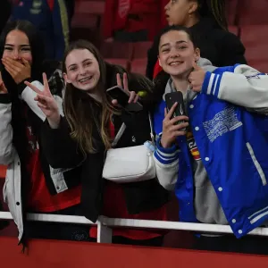 Arsenal FC Fans Euphoria and Tension: Quarterfinal Showdown with VfL Wolfsburg in the UEFA Women's Champions League Arsenal FC Fans Euphoria and Tension: Quarterfinal Showdown with VfL Wolfsburg in the UEFA Women's Champions League