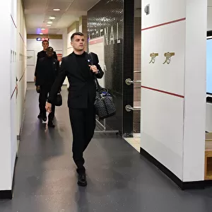 Arsenal FC: Granit Xhaka in the Changing Room Before Arsenal vs Newcastle United (Premier League, 2019-20)