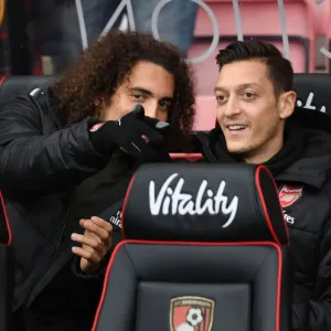 Arsenal FC: Guendouzi and Ozil Prepare for AFC Bournemouth Clash (2018-19) Arsenal FC: Guendouzi and Ozil Prepare for AFC Bournemouth Clash (2018-19)