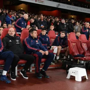 Arsenal FC: Interim Coaches Freddie Ljungberg, Per Mertesacker and Sal Bibbo Ahead of Arsenal v Brighton & Hove Albion (2019-20) Arsenal FC: Interim Coaches Freddie Ljungberg, Per Mertesacker and Sal Bibbo Ahead of Arsenal v Brighton & Hove Albion (2019-20)