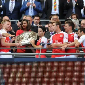 Arsenal FC Print: Janet Rocastle Presents FA Community Shield Arsenal FC Print: Janet Rocastle Presents FA Community Shield