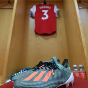 Arsenal FC Print: Kieran Tierney in the Changing Room Arsenal FC Print: Kieran Tierney in the Changing Room
