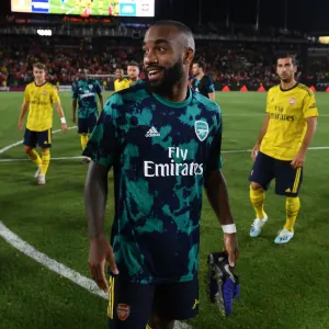 Arsenal FC Print - Alexandre Lacazette at Dignity Health Sports Centre Arsenal FC Print - Alexandre Lacazette at Dignity Health Sports Centre