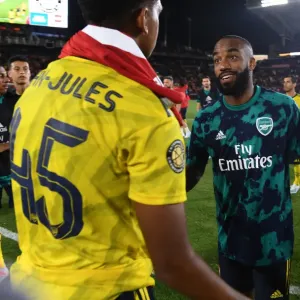 Arsenal FC in Los Angeles: Alexandre Lacazette Post-Match against Bayern Munich in 2019 International Champions Cup
