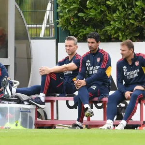Arsenal FC: Mikel Arteta and Coaches Prepare for Ipswich Town Friendly