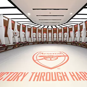 Arsenal FC: Pre-Match Focus in the Changing Room before FA Community Shield vs Liverpool, 2020-21