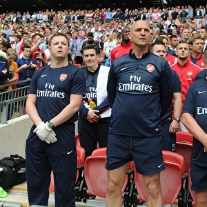Arsenal FC: Pre-Match Preparations at the FA Cup Final vs Hull City (2014)