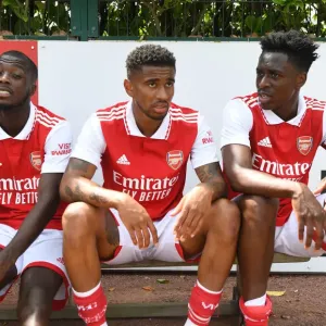 Arsenal FC: Pre-Season Training - Pepe, Nelson, and Sambi in Action against Ipswich Town (July 2022)