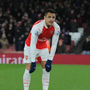 Arsenal FC Print: Alexis Sanchez at Emirates Stadium Arsenal FC Print: Alexis Sanchez at Emirates Stadium