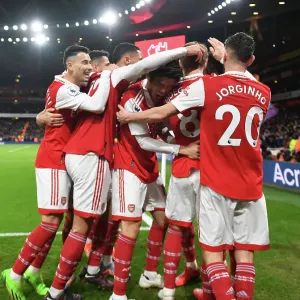 Arsenal FC Print - Goal Celebration Against Manchester City (2022-23)