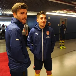 Arsenal FC Print: Hector Bellerin and Jon Toral Pre-Season Training Arsenal FC Print: Hector Bellerin and Jon Toral Pre-Season Training