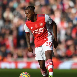 Arsenal FC Print: Nuno Tavares in Action Arsenal FC Print: Nuno Tavares in Action
