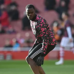 Arsenal FC Print: Ovie Ejeh at Emirates Stadium Arsenal FC Print: Ovie Ejeh at Emirates Stadium
