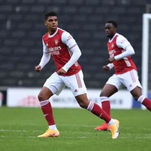 Arsenal FC Print of Tyreece John-Jules in Action