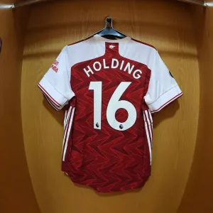Arsenal FC: Rob Holding's Jersey Hangs in Emirates Stadium Changing Room Ahead of Arsenal v Watford Match