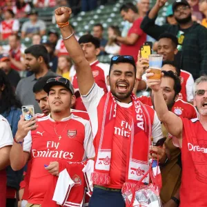 Arsenal FC: A Sea of Passionate Fans - Arsenal vs. FC Bayern International Champions Cup Match, 2019