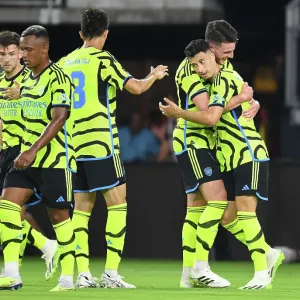 Arsenal FC Thrashes MLS All-Stars: Martinelli's Brace Seals 5-1 Victory