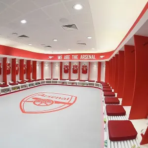 Arsenal FC: Tranquil Moments Before the Premier League Battle - Arsenal vs Newcastle United (2022-23)