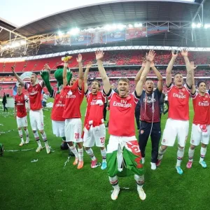 Arsenal FC: Triumphant FA Cup Victory over Hull City at Wembley Stadium (2014)
