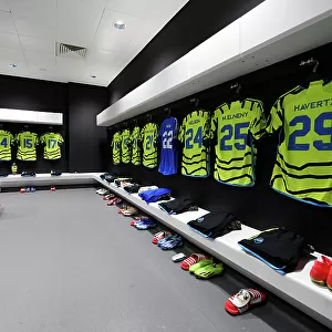 Arsenal FC: United in the Dressing Room Before the West Ham Showdown, 2023-24