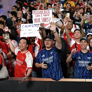 Arsenal FC v AC Milan: Pre-Season Friendly Arsenal FC v AC Milan: Pre-Season Friendly