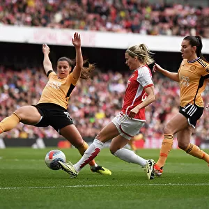Arsenal Women Jigsaw Puzzle Collection: Arsenal Women v Leicester City 2023-24