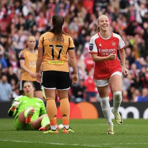 Arsenal FC v Leicester City Women's Super League Print Arsenal FC v Leicester City Women's Super League Print