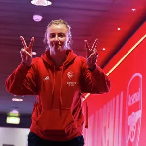 Arsenal FC v Leicester City Women's Super League Print Arsenal FC v Leicester City Women's Super League Print