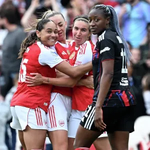 Arsenal FC v OL Lyonnes - UEFA Women's Champions League 2025/26 Semi-Final First Leg<br> Arsenal FC v OL Lyonnes - UEFA Women's Champions League 2025/26 Semi-Final First Leg