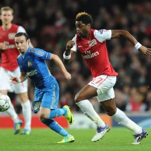 Season 2011-12 Photo Mug Collection: Arsenal v Marseille 2011-12