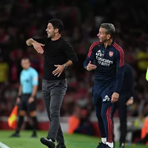 Arsenal FC vs Aston Villa: Mikel Arteta and Albert Stuivenburg Lead the Team at Emirates Stadium (2022-23)