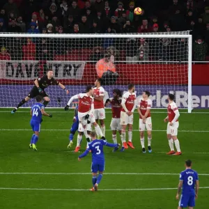 Arsenal FC vs Cardiff City Print