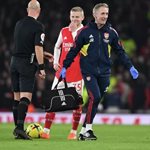 Arsenal FC vs Manchester City: Behind the Scenes with Arsenal Physio Jordan Reece