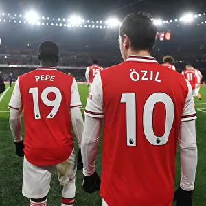 Arsenal FC vs Manchester United: Half Time Moment at Emirates Stadium (2019-20)