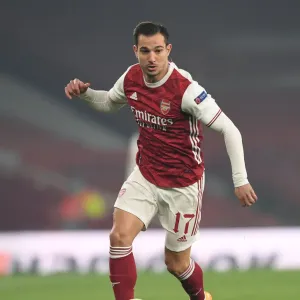 Arsenal FC vs Molde FK: Cedric Soares in Action - UEFA Europa League 2020-21