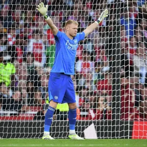 Arsenal FC vs AS Monaco: Aaron Ramsdale in Action at the Emirates Cup (2023-24) Arsenal FC vs AS Monaco: Aaron Ramsdale in Action at the Emirates Cup (2023-24)
