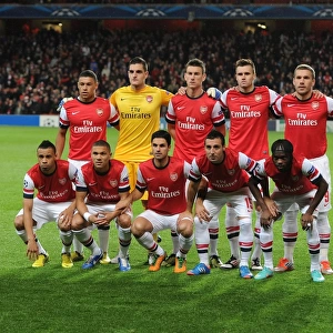 Arsenal FC vs Olympiacos FC - UEFA Champions League Showdown at Emirates Stadium (2012-13)
