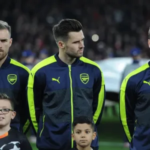 Arsenal FC vs Paris Saint-Germain: Pre-Match Moment at Emirates Stadium (2016-17) Arsenal FC vs Paris Saint-Germain: Pre-Match Moment at Emirates Stadium (2016-17)
