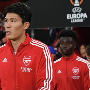Arsenal FC vs PSV Eindhoven: Tomiyasu Gears Up in Europa League Clash (2022-23)