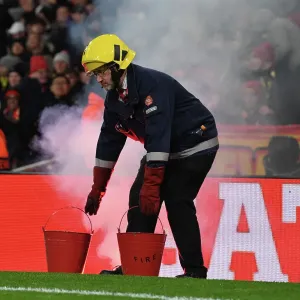 Arsenal FC vs RC Lens: Fire Warden on Duty at Emirates Stadium - UEFA Champions League 2023/24 Arsenal FC vs RC Lens: Fire Warden on Duty at Emirates Stadium - UEFA Champions League 2023/24